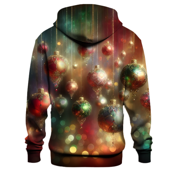 Sparkling Ornaments Festive Hoodie