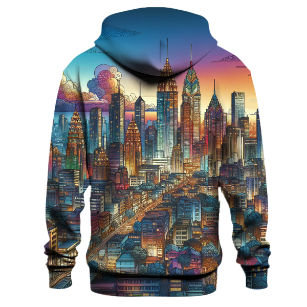Charming Cityscape Dreams Hoodie