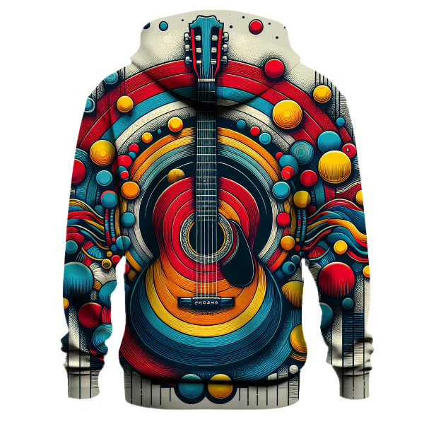 Groovy Guitar Strums Hoodie