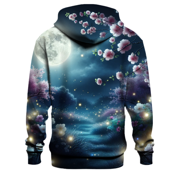 Enchanting Moonlit Garden Hoodie