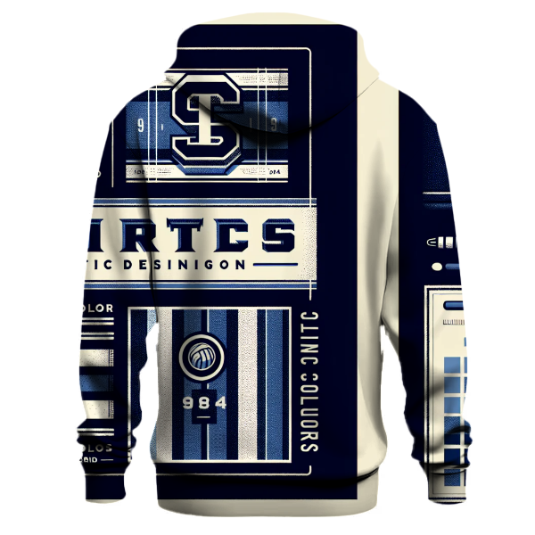 Classic Retro Sports Hoodie