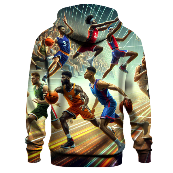 Basketball Court Dynamics Hoodie