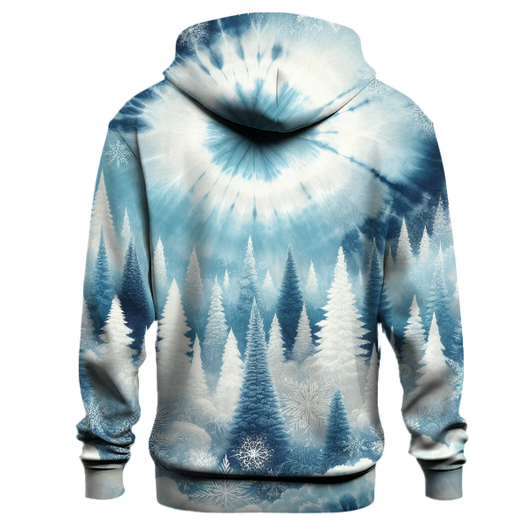 Frozen Forest Tie-Dye Hoodie