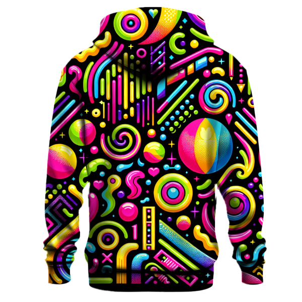 Electric Neon Party Hoodie