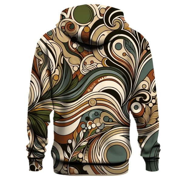 Earthy Paisley Dreams Hoodie