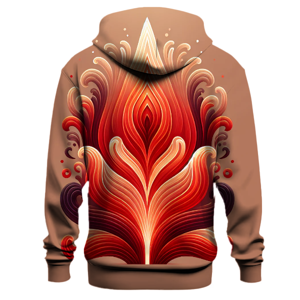Cozy Firelight Gradient Hoodie