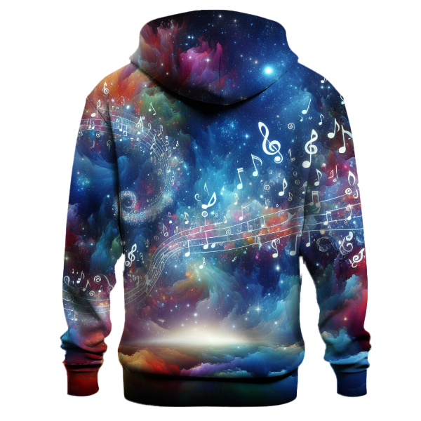 Celestial Music Waves Hoodie