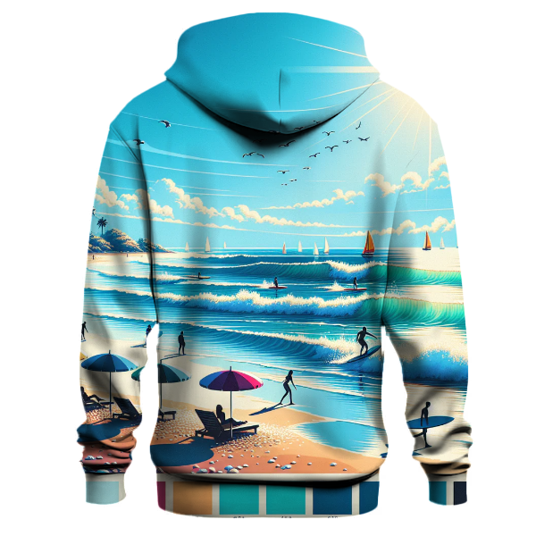 Surf's Up Waves Hoodie