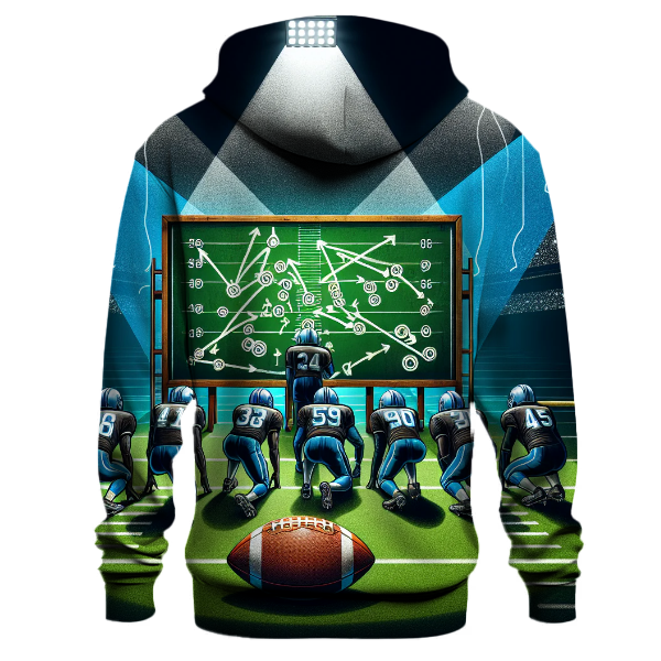 Football Playbook Strategy Hoodie