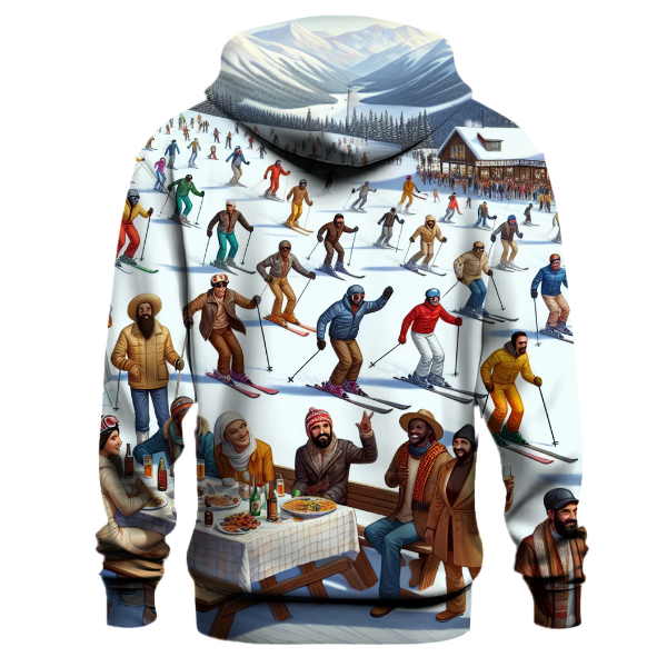 Skiing - Mountain Adventure Hoodie