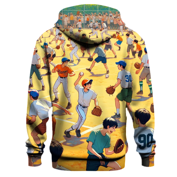 Baseball Softball Hybrid Hoodie