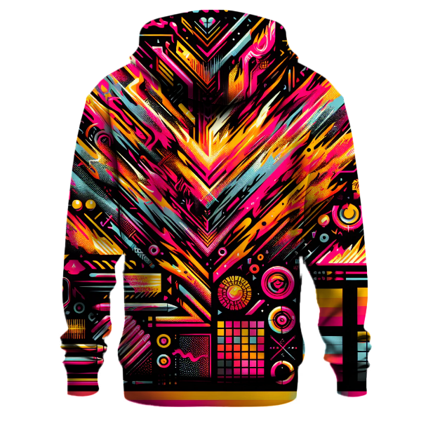 Graffiti Street Burst Hoodie