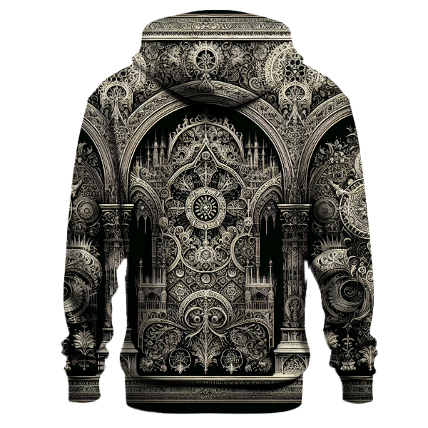 Gothic Enigma Tapestry Hoodie