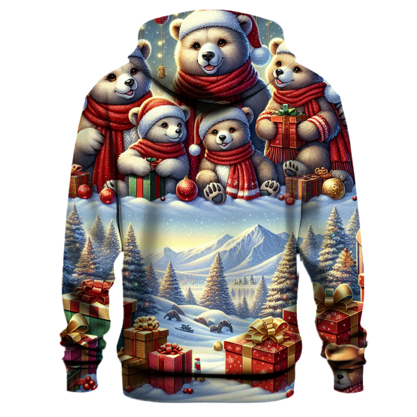 Joyful Holiday Bears Hoodie