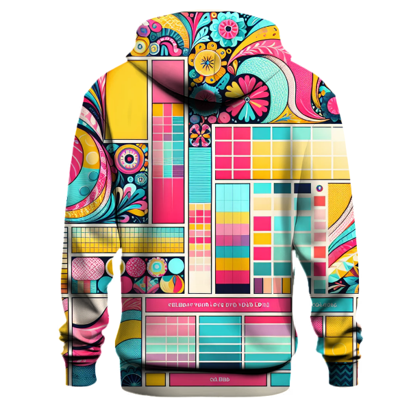 Electric Floral Paradise Hoodie