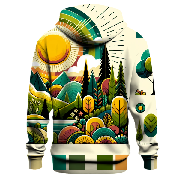 Groovy Nature Escape Hoodie