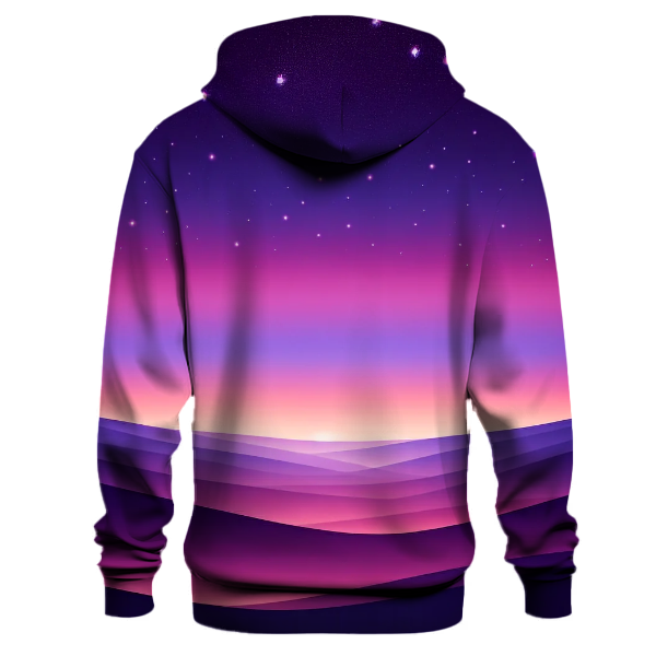 Twilight Purple Gradient Design Hoodie