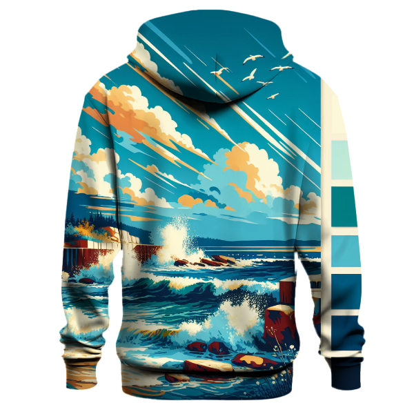 Charming Coastal Lighthouse Hoodie