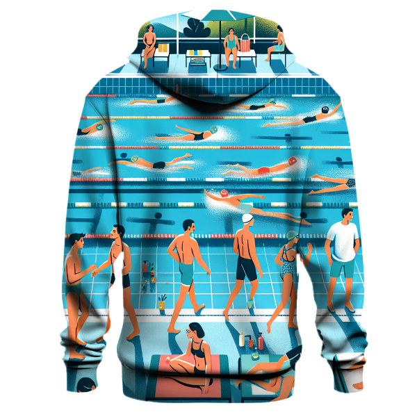 Swimming - Poolside Relaxation Hoodie