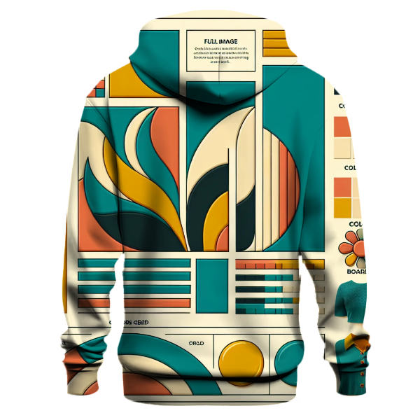 Vivid Color Block Hoodie