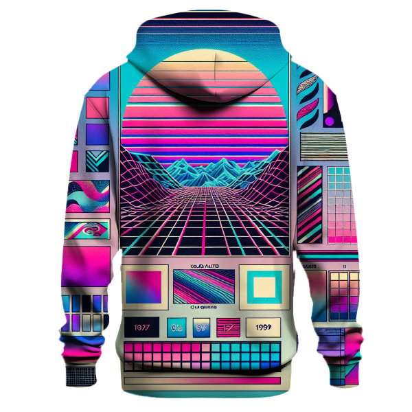 Electric Dreams Vaporwave Hoodie