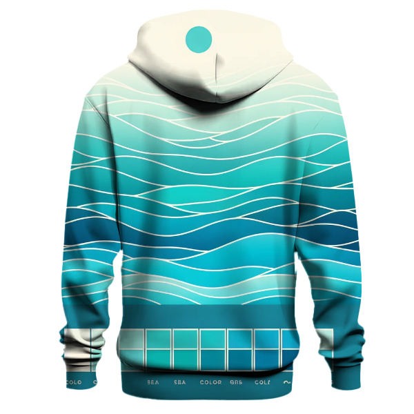 Soft Ocean Drift Gradient Hoodie