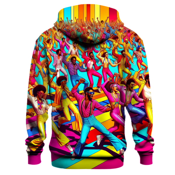 Funky 80s Dancers Hoodie