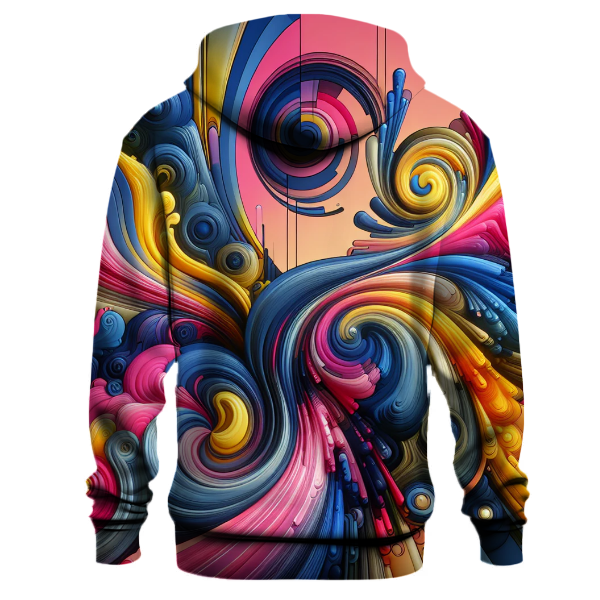 Abstract Shapes Hoodie