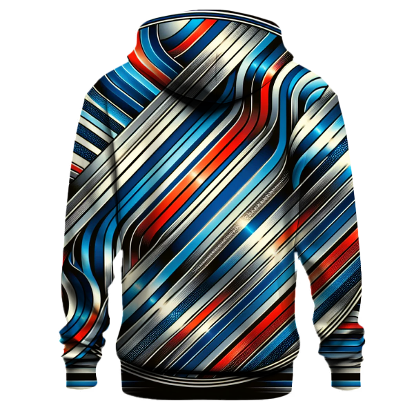 Funky Disco Stripes Hoodie