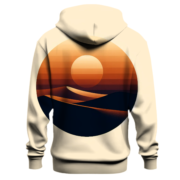 Amber Desert Horizon Hoodie
