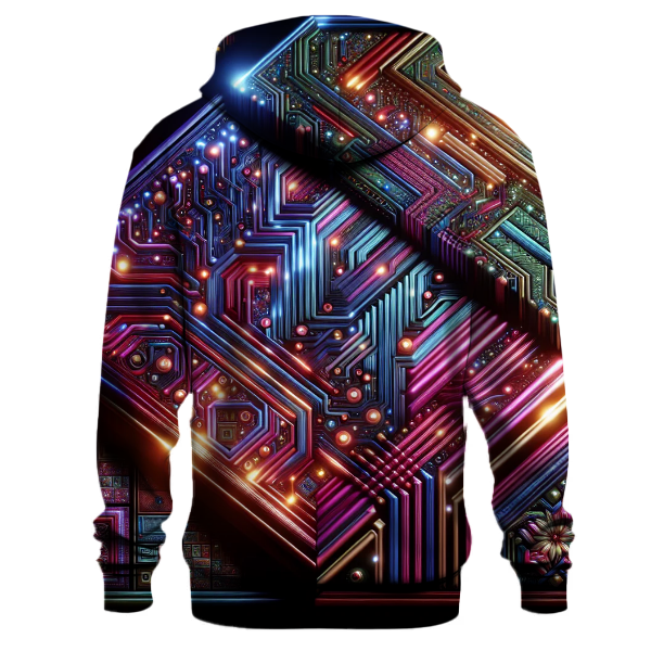 Retro Tech Harmony Hoodie