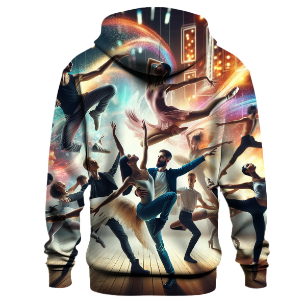 Energetic Dance Performer Hoodie