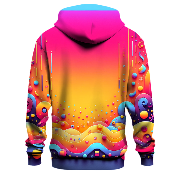 Carnival Colors Gradient Hoodie