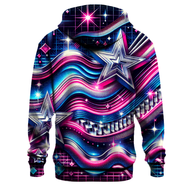 Synthpop Starburst Hoodie