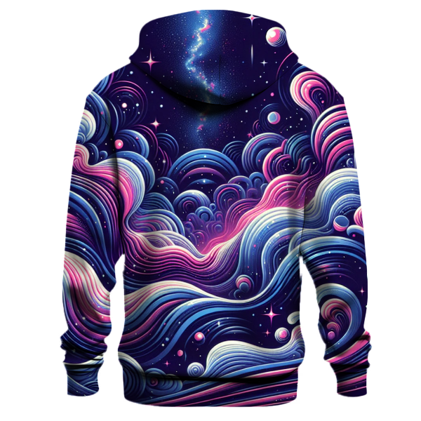 Cosmic Synth Waves Hoodie