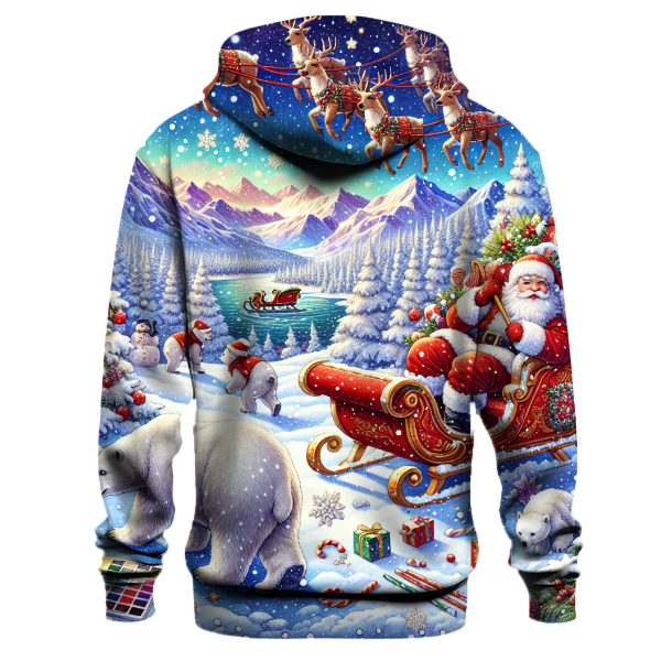 Warm Wishes from the North Pole Hoodie