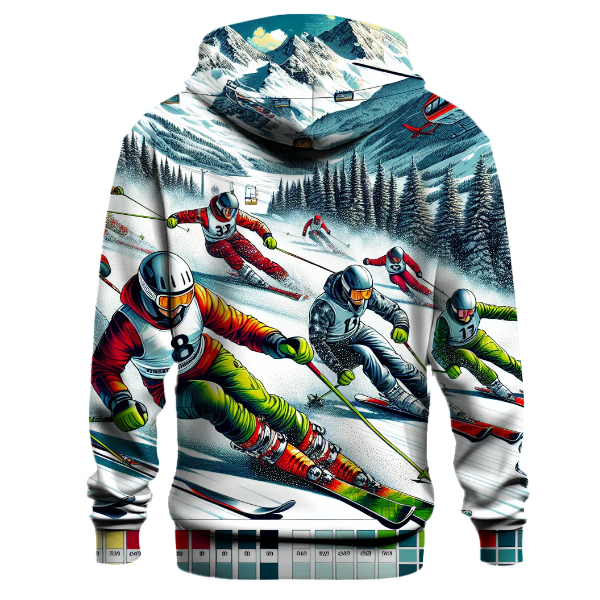 Skiing Alpine Dreams Hoodie