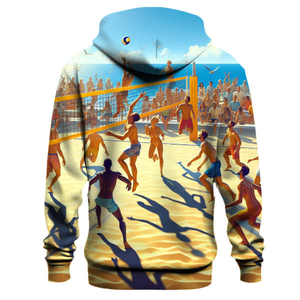 Volleyball Set Spike Hoodie