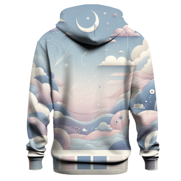 Dreamy Floral Skies Hoodie