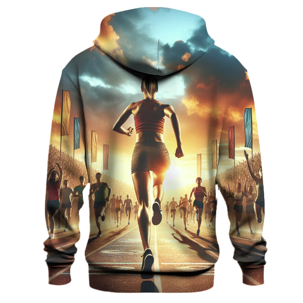 Running Marathon Challenge Hoodie