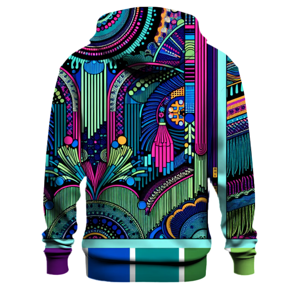 Funky Fringe Fusions Hoodie