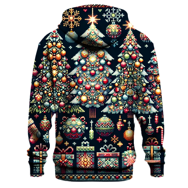 Magical Christmas Tree Wonderland Design Hoodie
