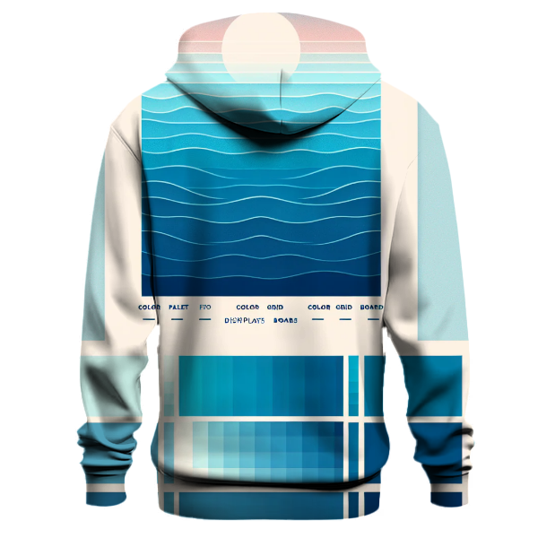 Serene Blue Ocean Hoodie