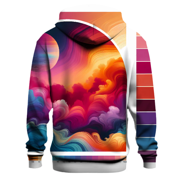 Celestial Sunset Tie-Dye Hoodie