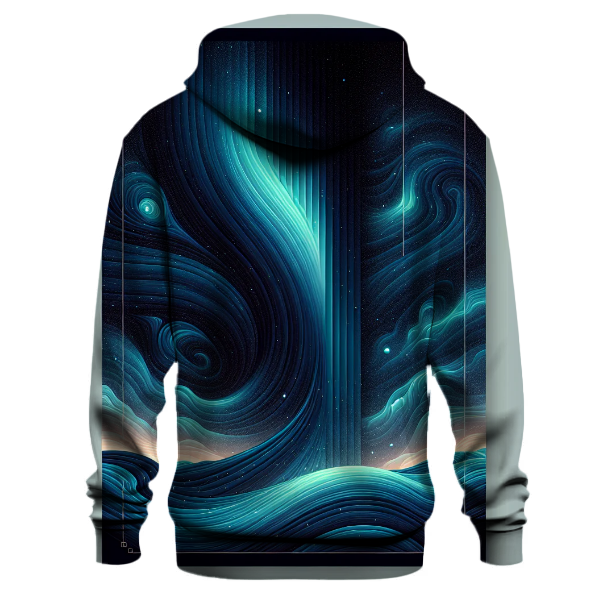Cosmic Waves Fade Hoodie