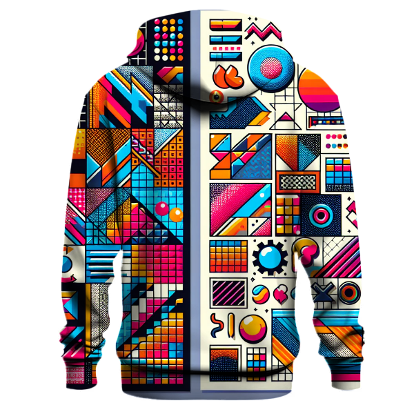 Funky Grid Escape Hoodie