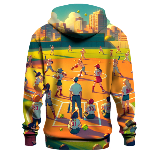 Softball - Diamond Star Hoodie