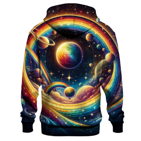 Cosmic Rainbow Adventure Hoodie