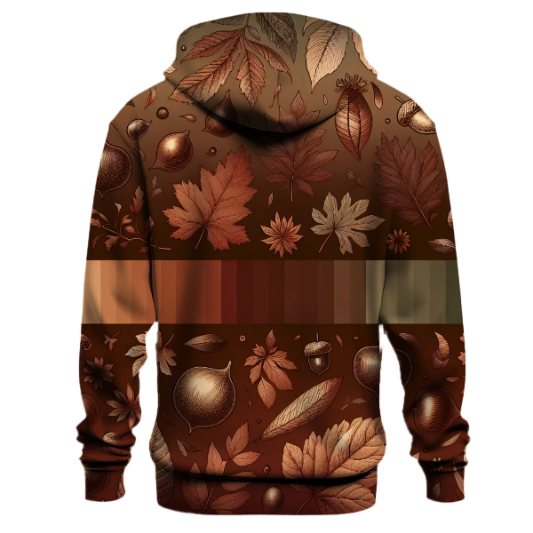 Rustic Autumn Glow Gradient Hoodie
