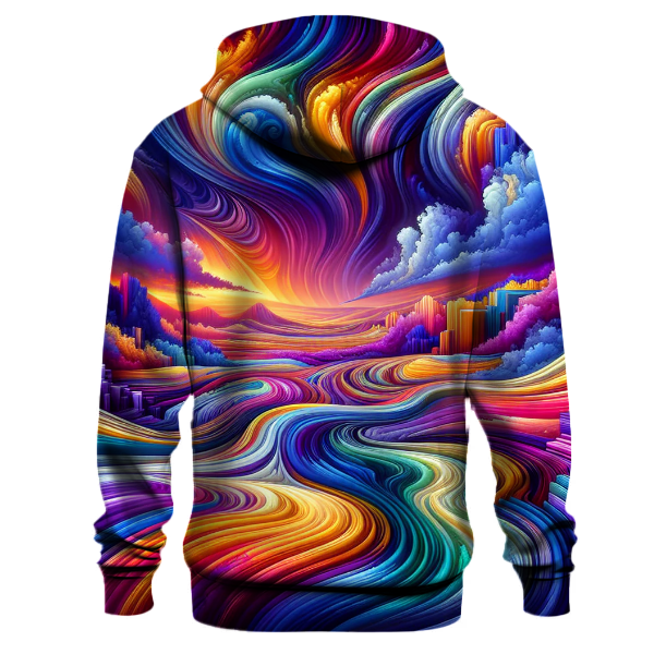 Electric Dreamscapes Hoodie